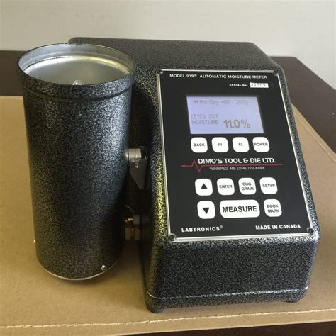 custom motomco model 919 grain moisture meter|model 919 humidity meter.